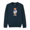 Organic Pullover Filou X. - Navy blue
