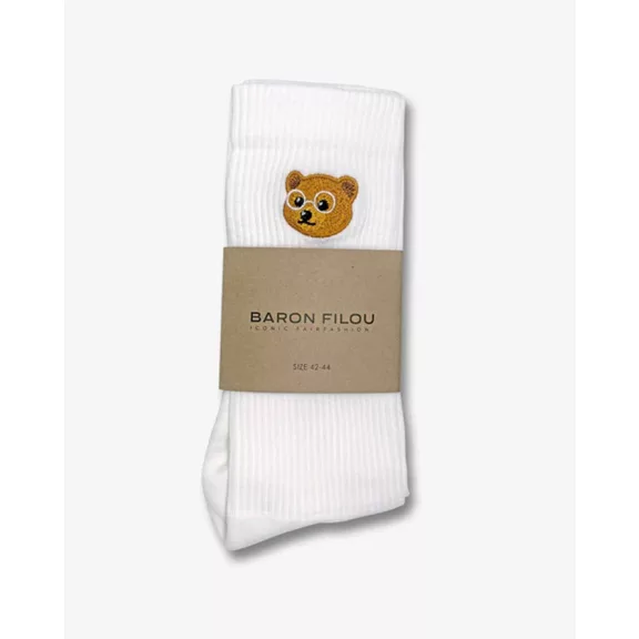 Baron Filou Socks - White Baron Filou Socks - White