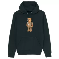 Organic Hoodie Filou LVI. - Black