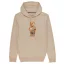 Organic Hoodie Filou LVI. - Sand brown