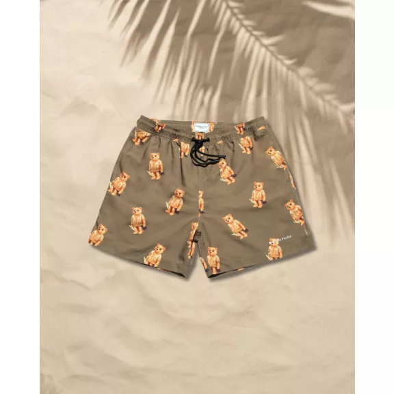 BF Swim Shorts Filou LIV. - Olive green BF Swim Shorts Filou LIV. - Olive green