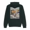 SS24 Organic Backprint Hoodie, Filou LXXVIII. - Black