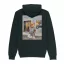 SS24 Organic Backprint Hoodie, Filou LXXVIII. - Black