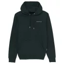SS24 Organic Backprint Hoodie, Filou LXXVIII. - Black SS24 Organic Backprint Hoodie, Filou LXXVIII. - Black