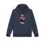 FW24 Organic Hoodie Filou CV. - Imperial blue