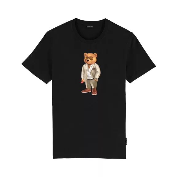 FW24 Organic T-Shirt Filou XCII. - Black FW24 Organic T-Shirt Filou XCII. - Black
