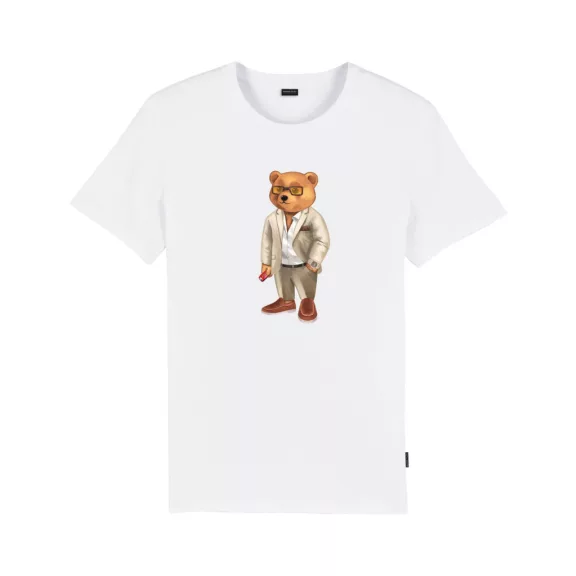 FW24 Organic T-Shirt Filou XCII. - White FW24 Organic T-Shirt Filou XCII. - White