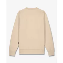 FW24 Organic Embroidered Pullover Filou CV. - Sand brown