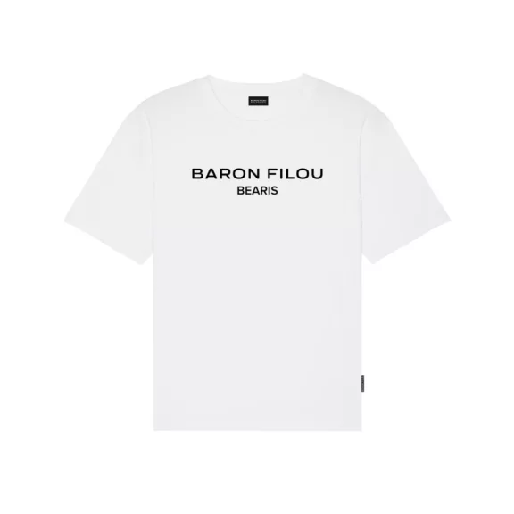 FW24 Organic Oversized Backprint T-Shirt, Filou CXVII. - White FW24 Organic Oversized Backprint T-Shirt, Filou CXVII. - White