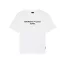 FW24 Organic Oversized Backprint T-Shirt, Filou CXVII. - White