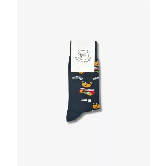 FW24 Knit Socks - Filou CV. - Navy blue FW24 Knit Socks - Filou CV. - Navy blue