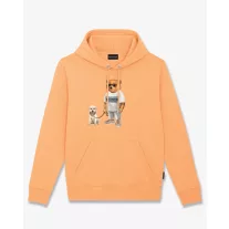 SS25 Hoodie Filou CXXIV. - Sunrise orange