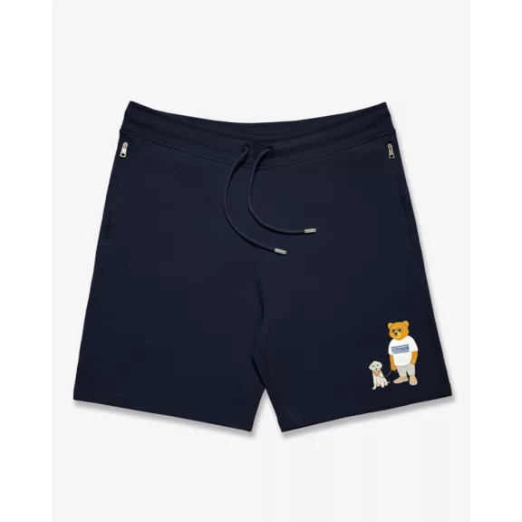 SS25 Embroidered Shorts, Filou CXXIV. - Navy blue SS25 Embroidered Shorts, Filou CXXIV. - Navy blue