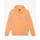 SS25 Oversized Backprint Hoodie, Filou CXXIV. - Sunrise orange