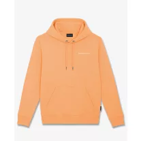   SS25 Oversized Backprint Hoodie, Filou CXXIV. - Sunrise orange
