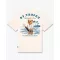 SS25 Oversized Backprint T-Shirt, Filou CXIV. ST.TROPEZ - Pearl white
