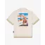 SS25 Backprint Shirt with Stripes, Poster Filou CXVIII. - Pearl white