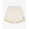 SS25 Shorts with Stripes - Pearl white