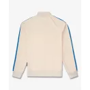 SS25 Tracksuit Jacket with Stripes, Mykonos Crew - Pearl white SS25 Tracksuit Jacket with Stripes, Mykonos Crew - Pearl white
