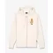 SS25 Embroidered Zip Hoodie Filou CXVIII. - Pearl white