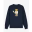 SS25 Embroidered Pullover Filou CXIV. - Navy blue