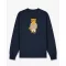 SS25 Embroidered Pullover Filou CXVIII. - Navy blue