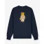 SS25 Embroidered Pullover Filou CXVIII. - Navy blue