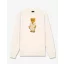 SS25 Embroidered Pullover Filou CXIII. - Pearl white