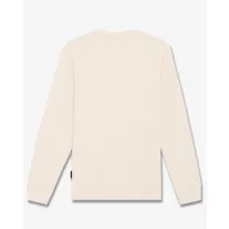 SS25 Embroidered Pullover Filou CXIII. - Pearl white