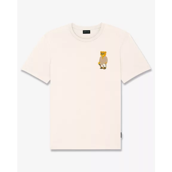 SS25 Embroidered Chestprint T-Shirt Filou CXVIII. SS25 Embroidered Chestprint T-Shirt Filou CXVIII.