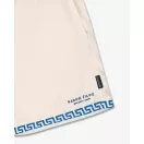 SS25 Shorts with Greek Pattern - Pearl white SS25 Shorts with Greek Pattern - Pearl white