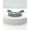 SS25 Baron Filou Bracelet, Greek Pattern - Pearl white