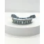 SS25 Baron Filou Bracelet, Greek Pattern - Pearl white