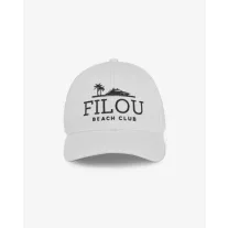SS25 Cotton Cap FILOU Beach Club - White