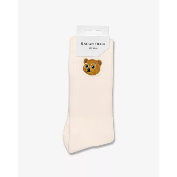 SS25 Baron Filou Socks - Pearl white SS25 Baron Filou Socks - Pearl white