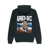 Backprint Hoodie Filou CXXXIV. - Black