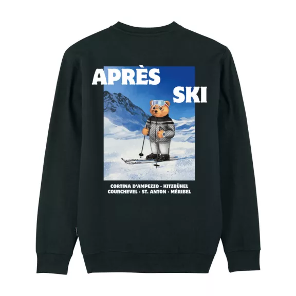 Backprint Pullover Filou CVII. - Black Backprint Pullover Filou CVII. - Black
