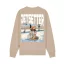 Backprint Pullover Filou CXXXVI. - Sand brown