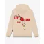 FW25 Hoodie Backprint LEFT LANE CLUB - Sand brown