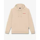 FW25 Hoodie Backprint LEFT LANE CLUB - Sand brown FW25 Hoodie Backprint LEFT LANE CLUB - Sand brown
