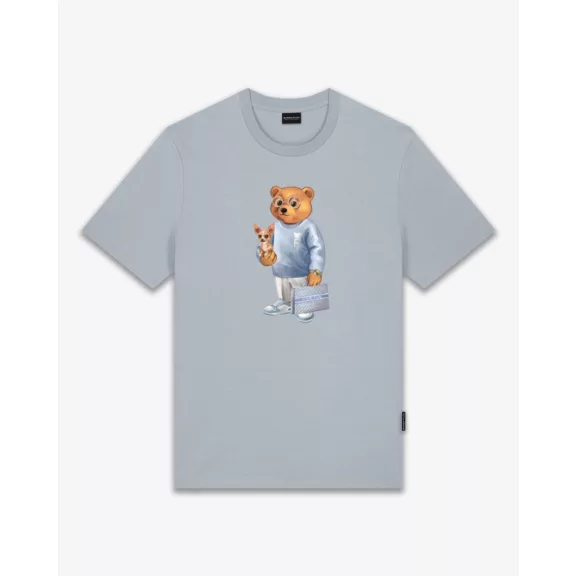 FW25 T-Shirt Filou CXLIX. - Frosted blue FW25 T-Shirt Filou CXLIX. - Frosted blue
