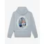FW25 Hoodie Oval Backprint Filou CXLIX. - Frosted blue