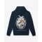 FW25 Hoodie Oval Backprint Filou CLII. - Navy blue