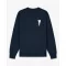 FW25 Pullover, Chenille F - Navy blue