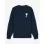 FW25 Pullover, Chenille F - Navy blue