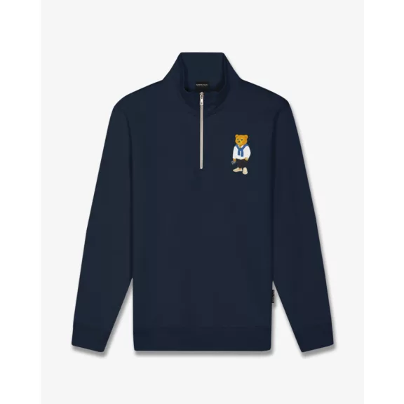 FW25 Half-Zip Filou CLII. - Navy blue FW25 Half-Zip Filou CLII. - Navy blue