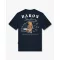 FW25 T-Shirt Backprint Filou CXLVI. BARON - Navy blue
