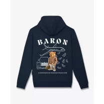 FW25 Hoodie Backprint Filou CXLVI. BARON - Navy blue