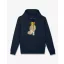 FW25 Embroidered Hoodie Filou CXLVI. - Navy blue