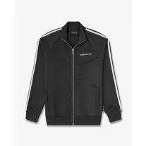FW25 Tracksuit Jacket Oval Backprint Filou CXLVIII. - Black